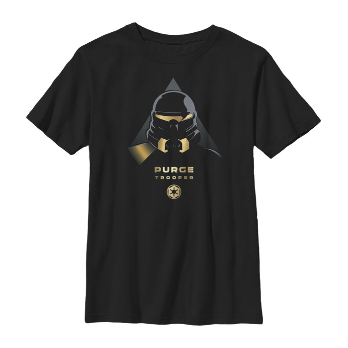 fifth sun Boy's Star Wars Jedi: Fallen Order Purge Trooper Symbol T-Shirt