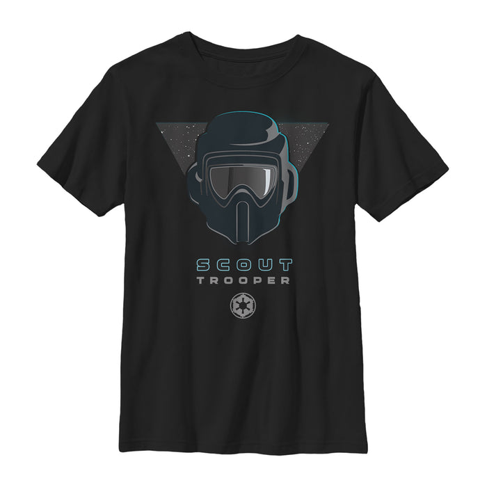 fifth sun Boy's Star Wars Jedi: Fallen Order Scout Trooper Symbol T-Shirt