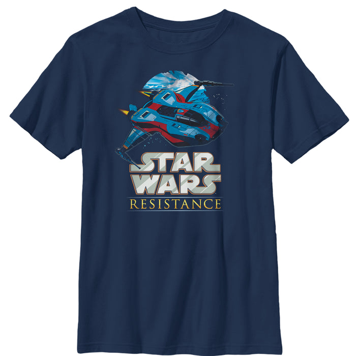 fifth sun Boy's Star Wars Resistance Ace Flight T-Shirt