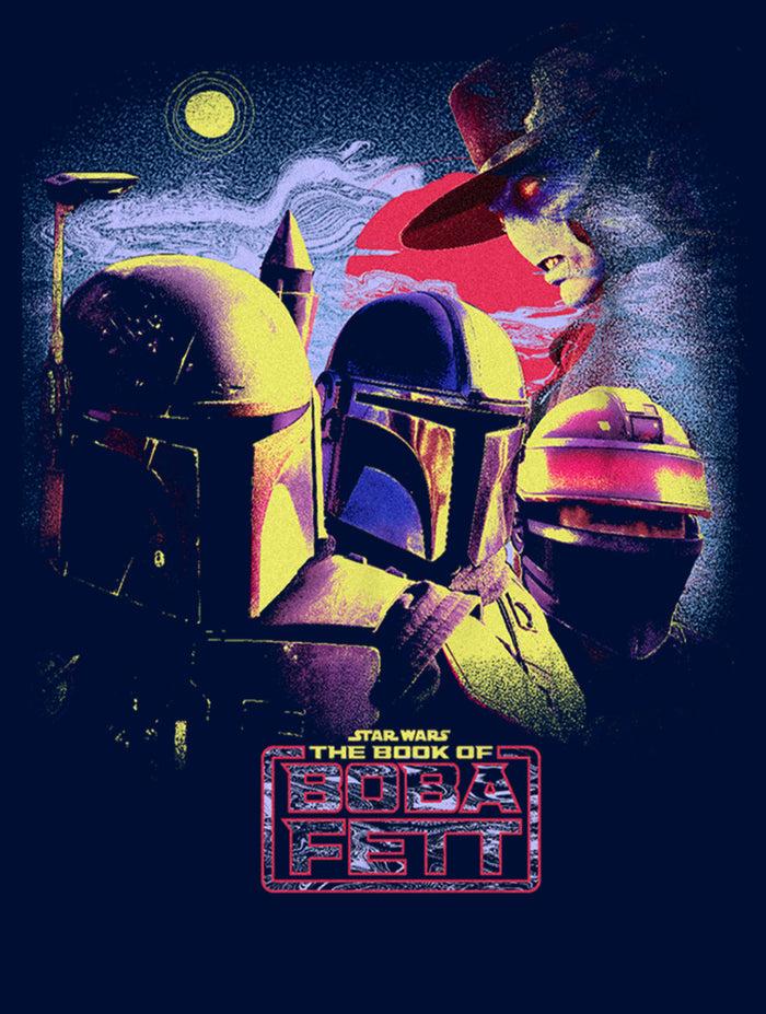 Fifth Sun Boy's Star Wars: The Book Of Boba Fett Cad Bane Vs Shand Djarin & Boba Fett T-Shirt