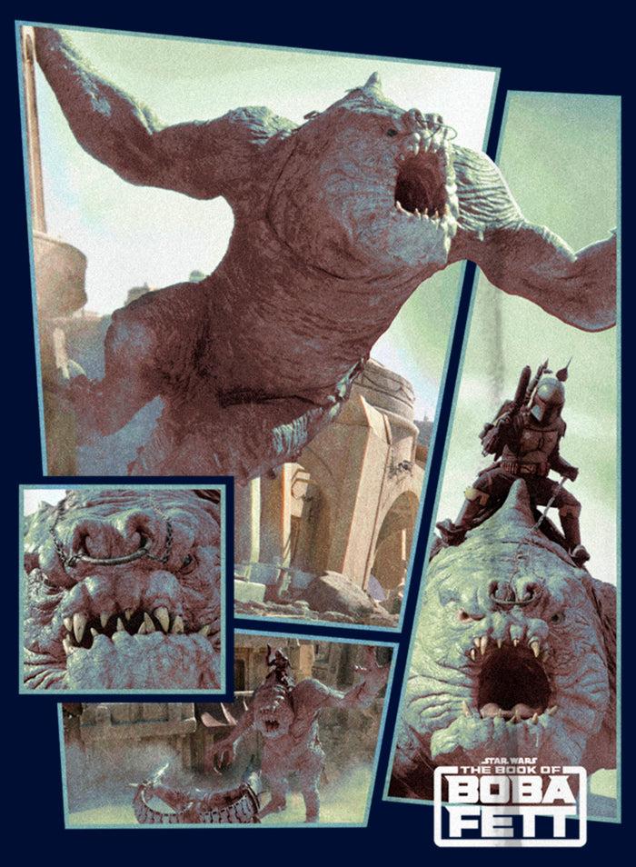 Fifth Sun Boy's Star Wars: The Book Of Boba Fett Rancor Attack T-Shirt