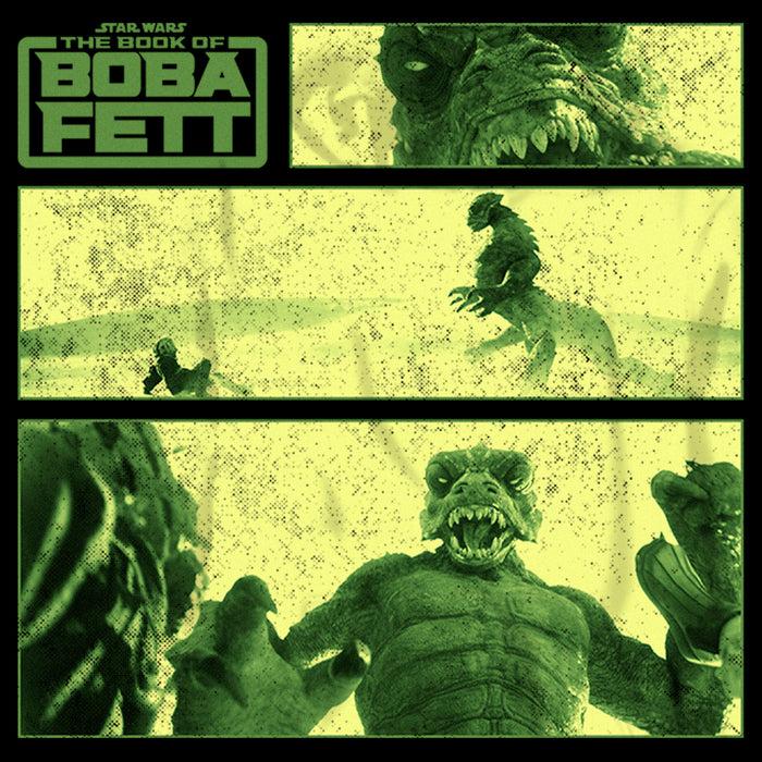 Fifth Sun Boy's Star Wars: The Book Of Boba Fett Sand Creature Panel Pull Over Hoodie