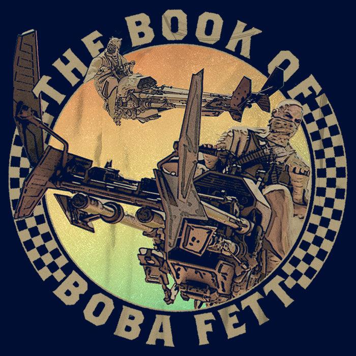 Fifth Sun Boy's Star Wars: The Book Of Boba Fett Tusken Raiders On Speeders T-Shirt