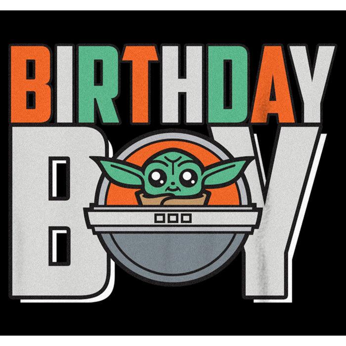 Fifth Sun Boy's Star Wars: The Mandalorian Birthday Grogu T-Shirt
