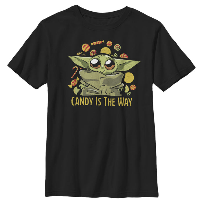 Fifth Sun Boy's Star Wars: The Mandalorian Follow The Candy T-Shirt