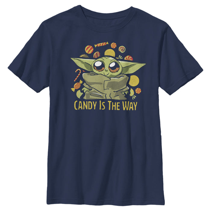 fifth sun Boy's Star Wars: The Mandalorian Follow the Candy T-Shirt