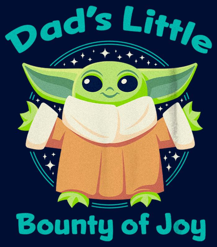 Fifth Sun Boy's Star Wars: The Mandalorian Grogu Dad's Little Bounty Of Joy T-Shirt