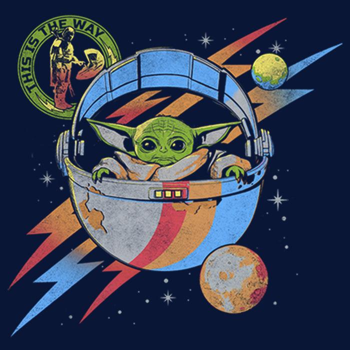 Fifth Sun Boy's Star Wars: The Mandalorian Grogu Space Adventure T-Shirt