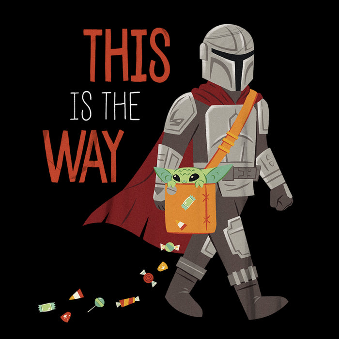 Fifth Sun Boy's Star Wars: The Mandalorian Halloween Grogu This Is The Way T-Shirt