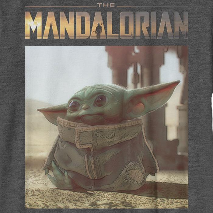 Fifth Sun Boy's Star Wars: The Mandalorian The Child Scene T-Shirt