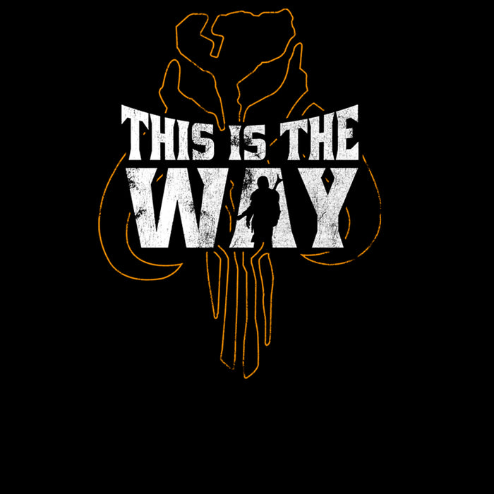 Fifth Sun Boy's Star Wars: The Mandalorian The Way Silhouette T-Shirt