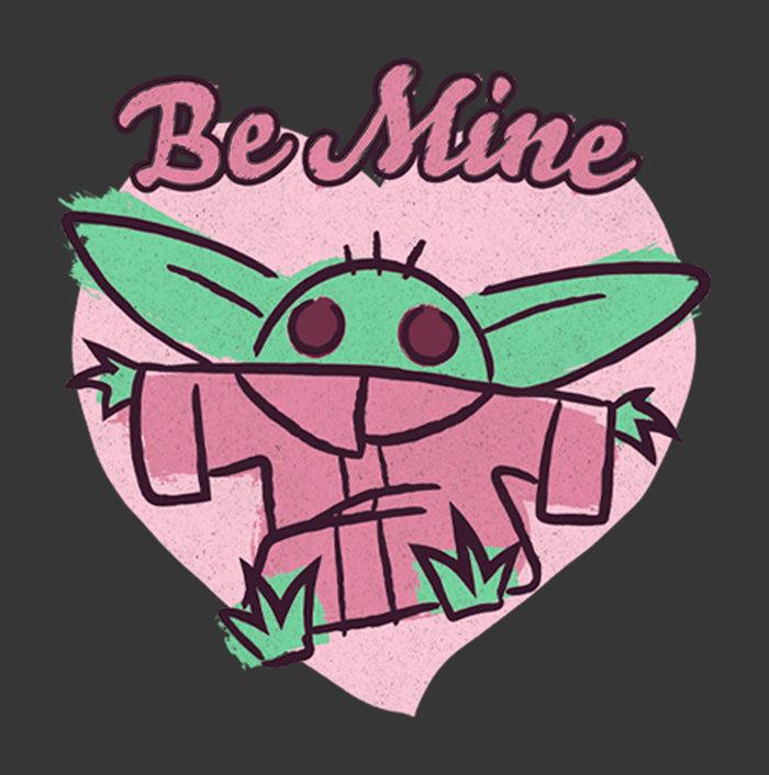 Fifth Sun Boy's Star Wars: The Mandalorian Valentine's Day The Child Be Mine Sketch T-Shirt
