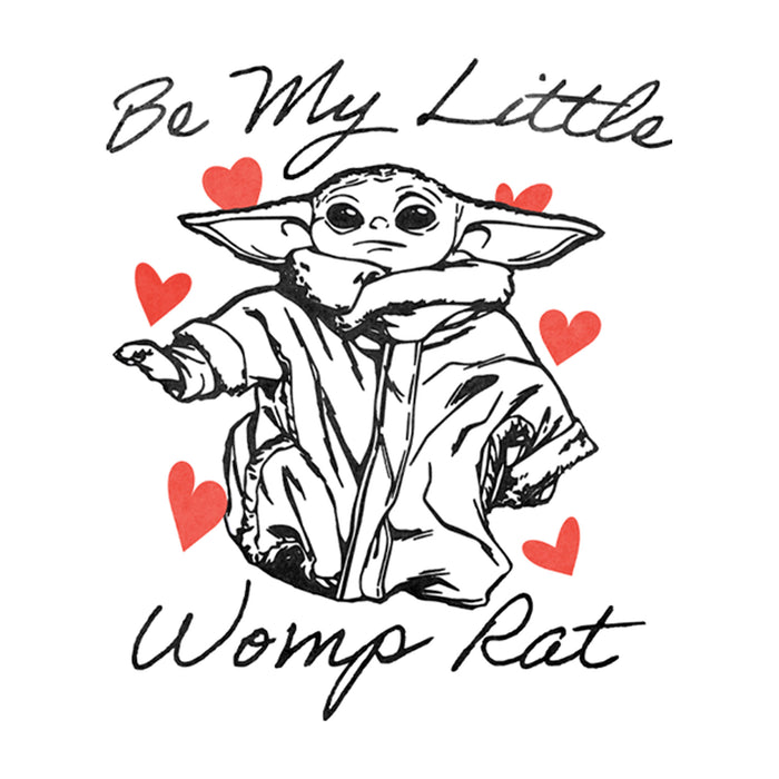 Fifth Sun Boy's Star Wars: The Mandalorian Valentine's Day The Child Be My Womp Rat T-Shirt