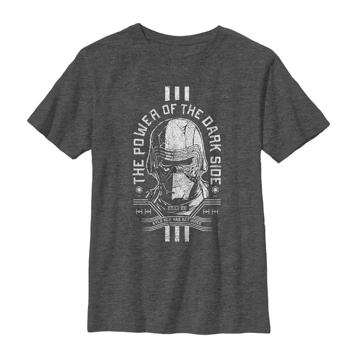Fifth Sun Boy's Star Wars: The Rise Of Skywalker Cracked Kylo T-Shirt