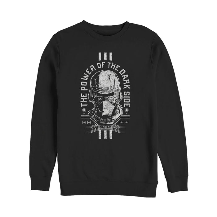 fifth sun Boy's Star Wars: The Rise of Skywalker Cracked Kylo Pull Over Hoodie