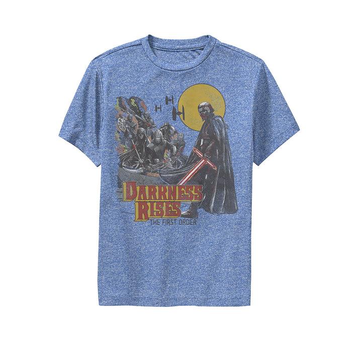 fifth sun Boy's Star Wars: The Rise of Skywalker Darkness Rises Performance Tee