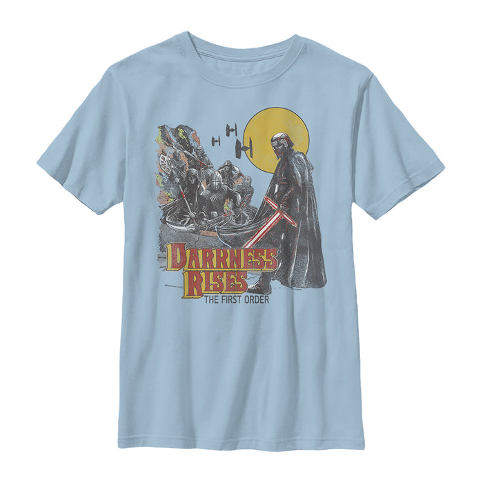 fifth sun Boy's Star Wars: The Rise of Skywalker Darkness Rises T-Shirt