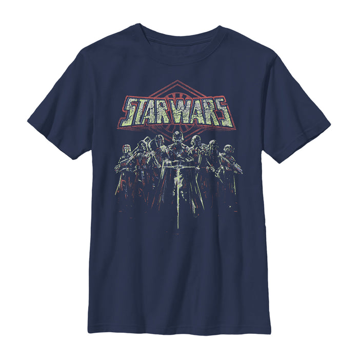 fifth sun Boy's Star Wars: The Rise of Skywalker Knights of Ren Darkness T-Shirt