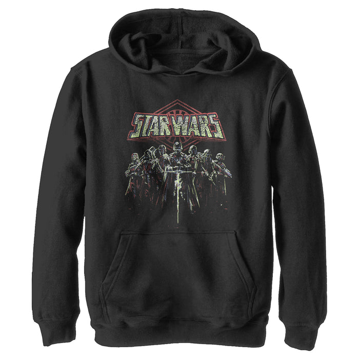 fifth sun Boy's Star Wars: The Rise of Skywalker Knights of Ren Darkness Pull Over Hoodie