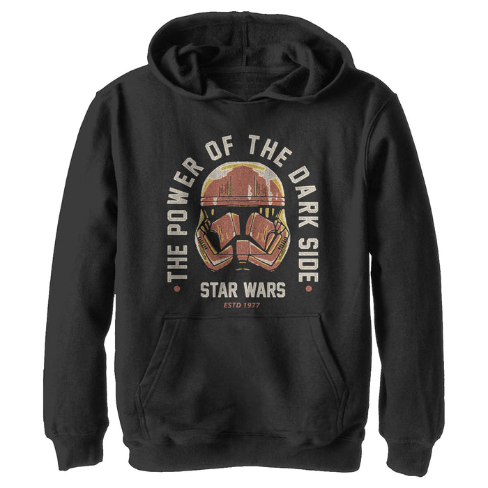 fifth sun Boy's Star Wars: The Rise of Skywalker Power of Sith Trooper Pull Over Hoodie