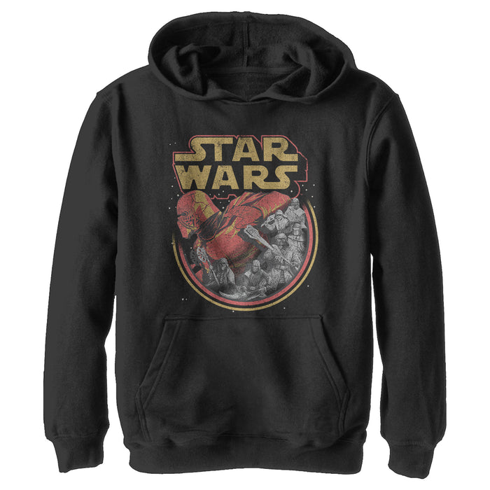fifth sun Boy's Star Wars: The Rise of Skywalker Retro Knights of Ren Pull Over Hoodie