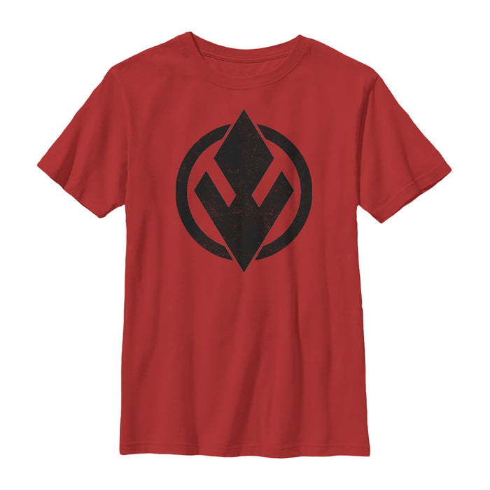fifth sun Boy's Star Wars: The Rise of Skywalker Sith Trooper Logo T-Shirt