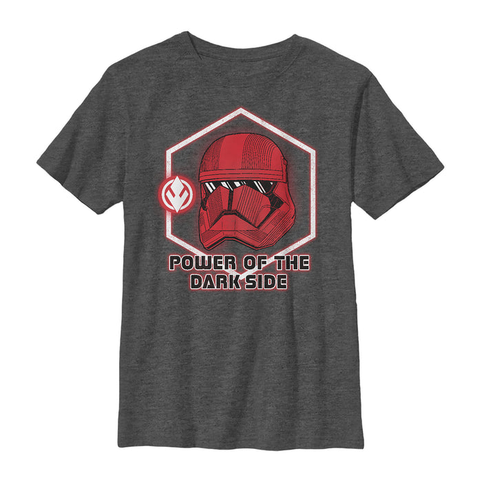 fifth sun Boy's Star Wars: The Rise of Skywalker Sith Trooper Power T-Shirt