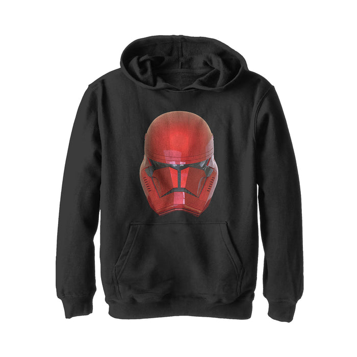 fifth sun Boy's Star Wars: The Rise of Skywalker Sith Trooper Helmet Pull Over Hoodie