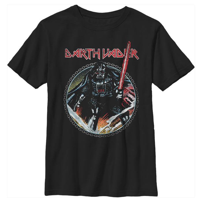 fifth sun Boy's Star Wars Vader Up In Chains T-Shirt