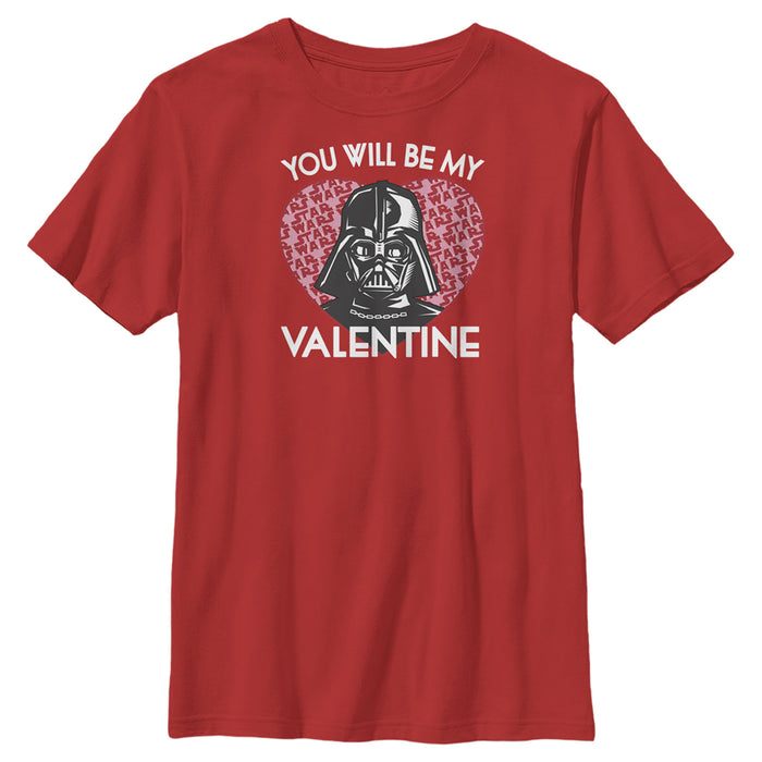 Fifth Sun Boy's Star Wars Valentine Darth Vader Invitation T-Shirt