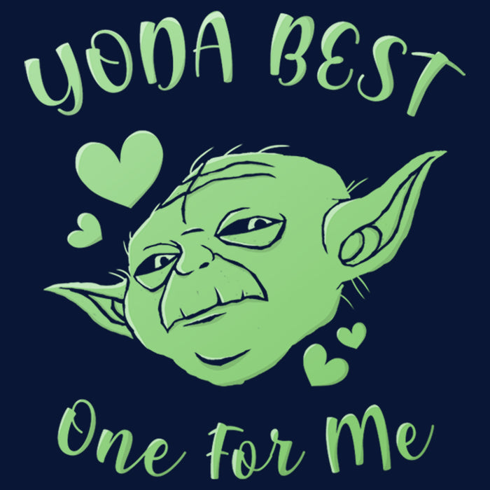 Fifth Sun Boy's Star Wars Valentine's Day Yoda Best One For Me T-Shirt