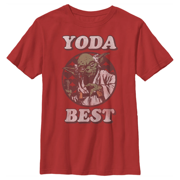 fifth sun Boy's Star Wars Valentine's Day Yoda Best T-Shirt