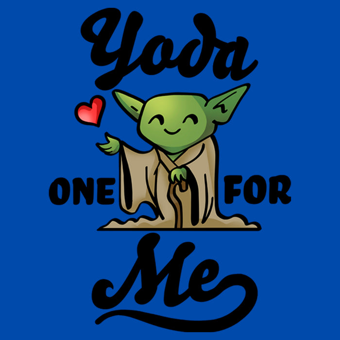 Fifth Sun Boy's Star Wars Valentine's Day Yoda One For Me Cartoon T-Shirt