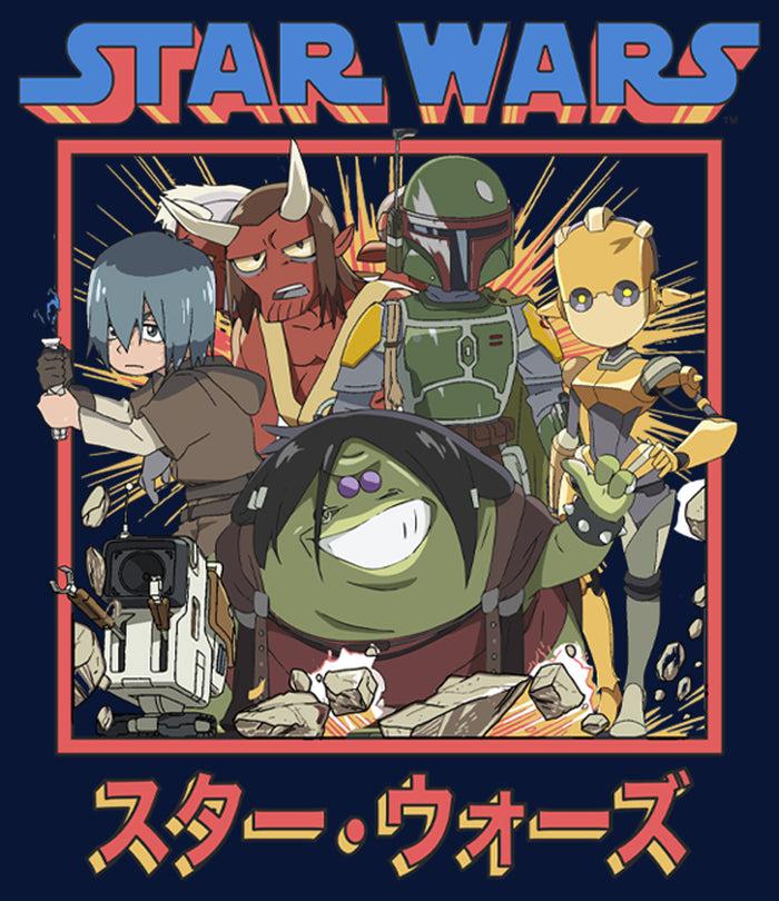 Fifth Sun Boy's Star Wars: Visions Anime Group T-Shirt