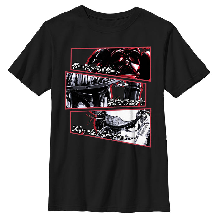 fifth sun Boy's Star Wars: Visions Anime Panels T-Shirt