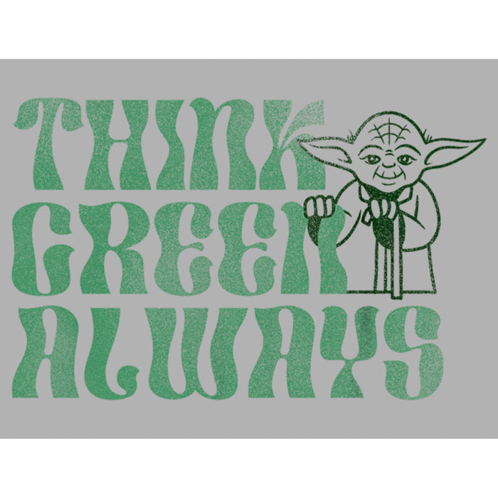 Fifth Sun Boy's Star Wars Yoda St. Patrick's Day Think Green Always T-Shirt
