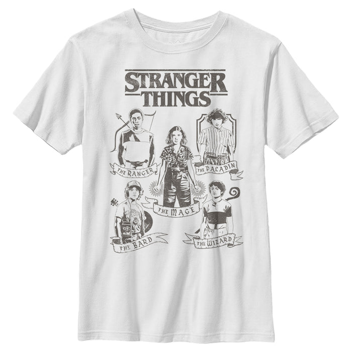 fifth sun Boy's Stranger Things Group Shot Classes T-Shirt