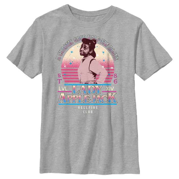 fifth sun Boy's Stranger Things Half-Elf Rogue Erica T-Shirt