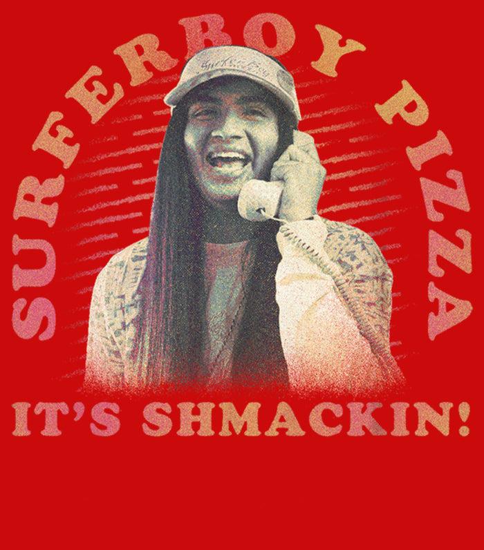Fifth Sun Boy's Stranger Things It's Shmackin Superboy Pizza T-Shirt