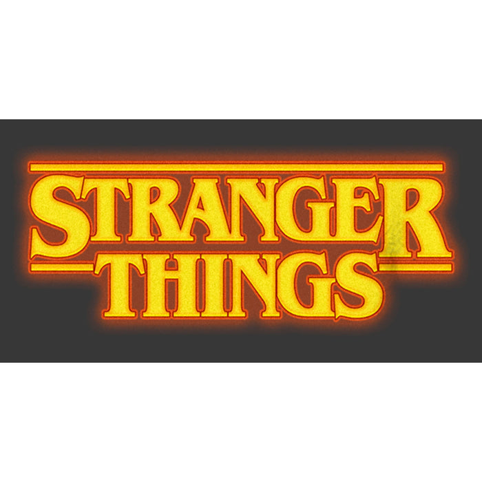 Fifth Sun Boy's Stranger Things Orange Logo T-Shirt