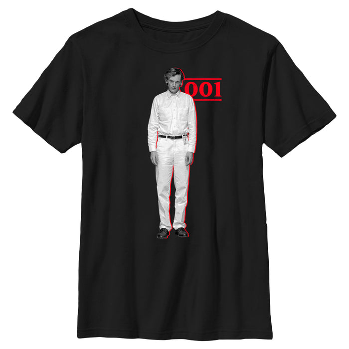 fifth sun Boy's Stranger Things Test Subject Number 001 T-Shirt