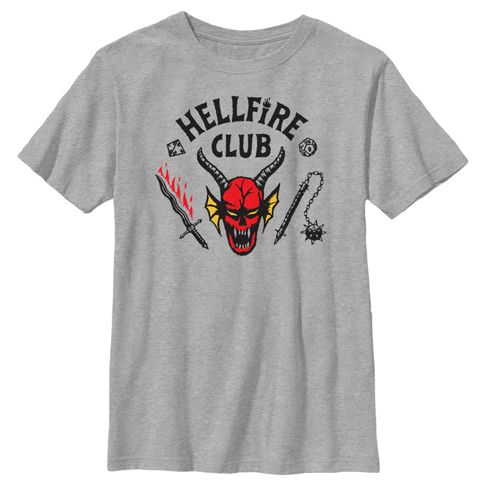 Fifth Sun Boy's Stranger Things Welcome To The Hellfire Club T-Shirt