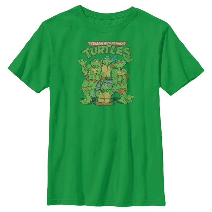 Fifth Sun Boy's Teenage Mutant Ninja Turtles Best Friend Shot T-Shirt