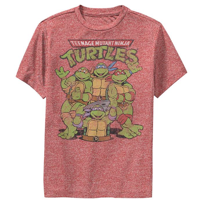 Fifth Sun Boy's Teenage Mutant Ninja Turtles Best Friend Shot Performance Tee