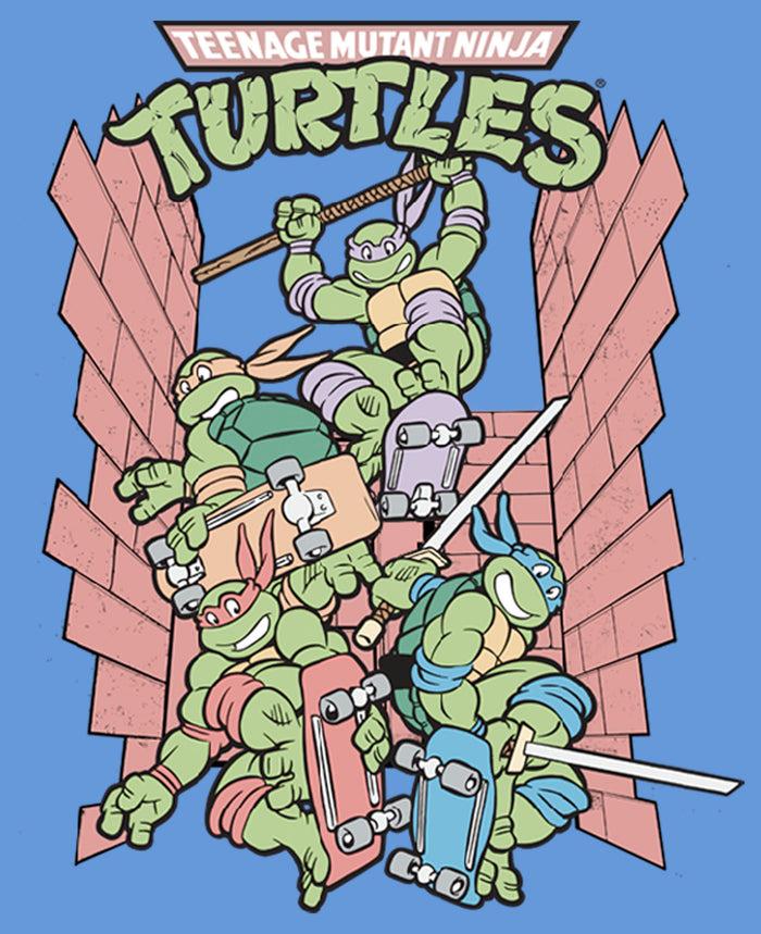 Fifth Sun Boy's Teenage Mutant Ninja Turtles Brick Jump Performance Tee