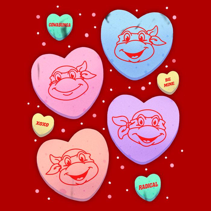 Fifth Sun Boy's Teenage Mutant Ninja Turtles Candy Hearts T-Shirt