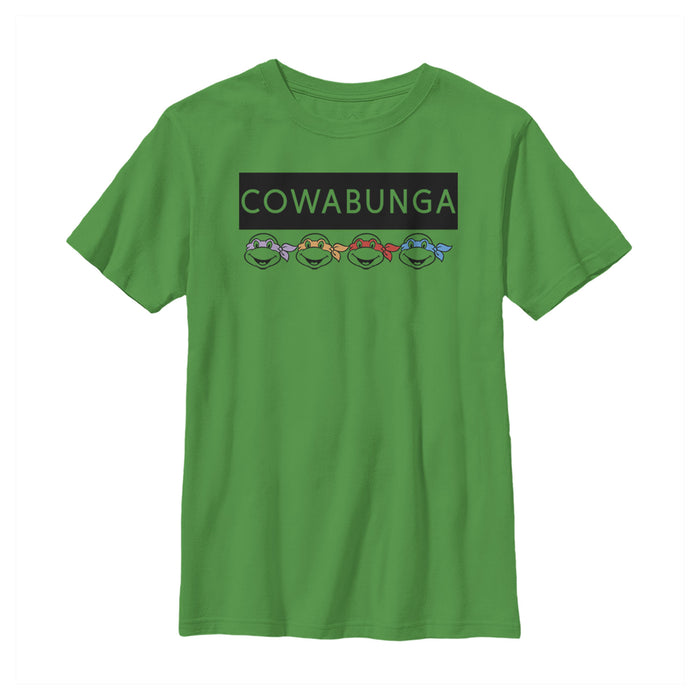 fifth sun Boy's Teenage Mutant Ninja Turtles Cowabunga Brick T-Shirt
