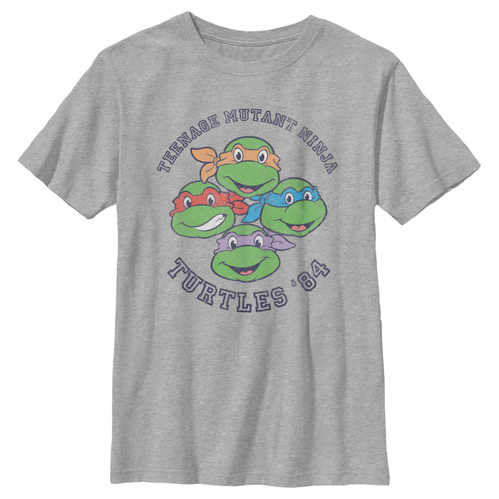fifth sun Boy's Teenage Mutant Ninja Turtles Distressed Group '84 T-Shirt