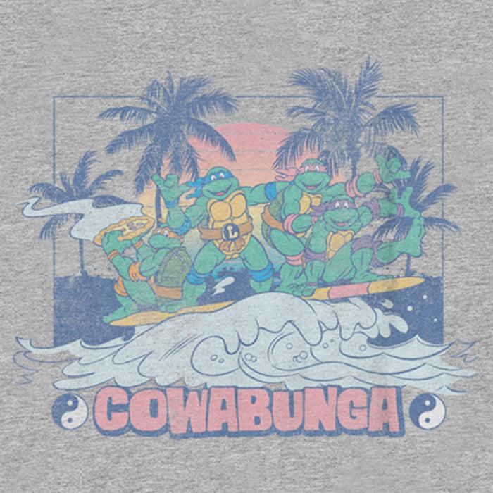 Fifth Sun Boy's Teenage Mutant Ninja Turtles Distressed Tropical Beach T-Shirt