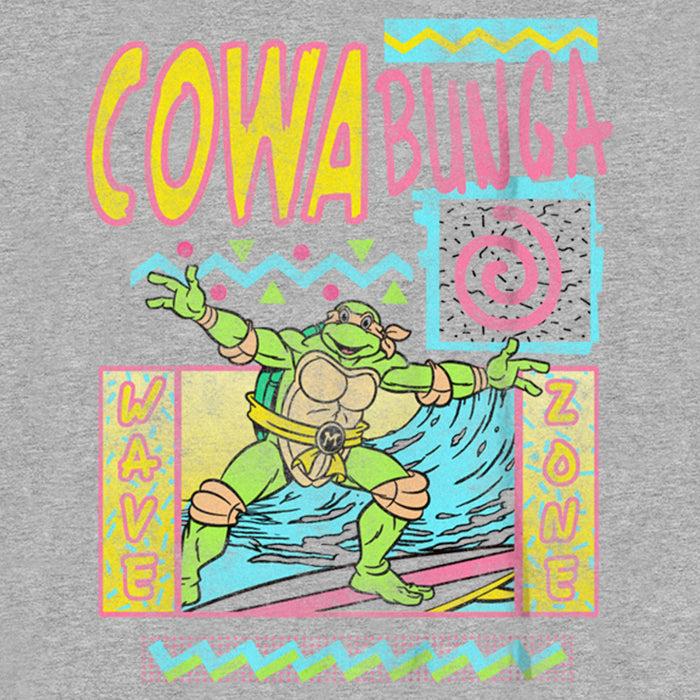 Fifth Sun Boy's Teenage Mutant Ninja Turtles Distressed Wave Zone Michelangelo T-Shirt